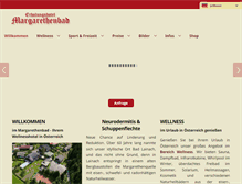 Tablet Screenshot of erholung.at